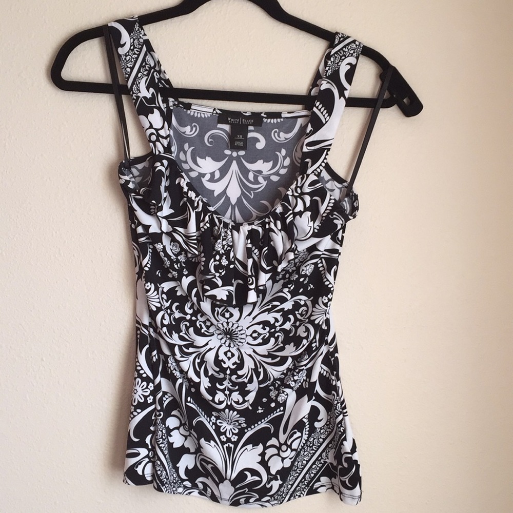 White House Black Market sleeveless blouse